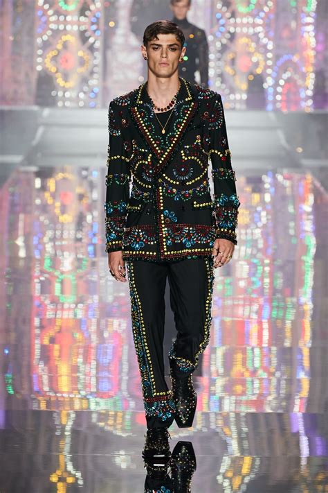 dolce gabbana sweat suit|dolce gabbana runway line suits.